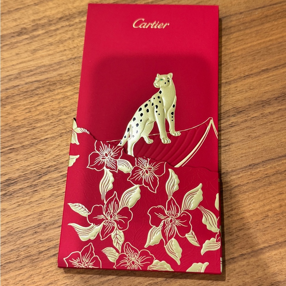 Cartier new year red packet red envelope 🧧